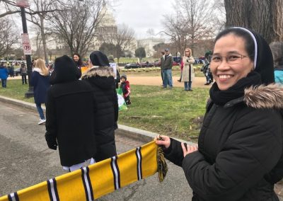 Sisters at March for Life, D.C.