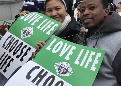 Students at D.C. March for Life