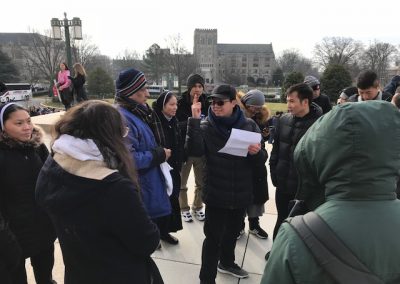 Students and Faculty at March for Life 2019