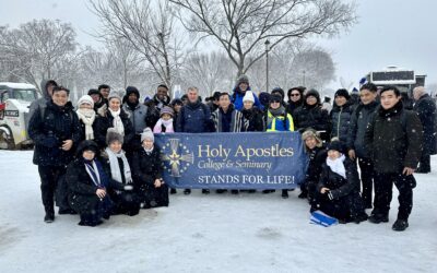 Holy Apostles Students Attend 51st March for Life