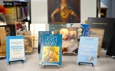 Exploring the Immaculate Heart of Mary: August’s Library Display