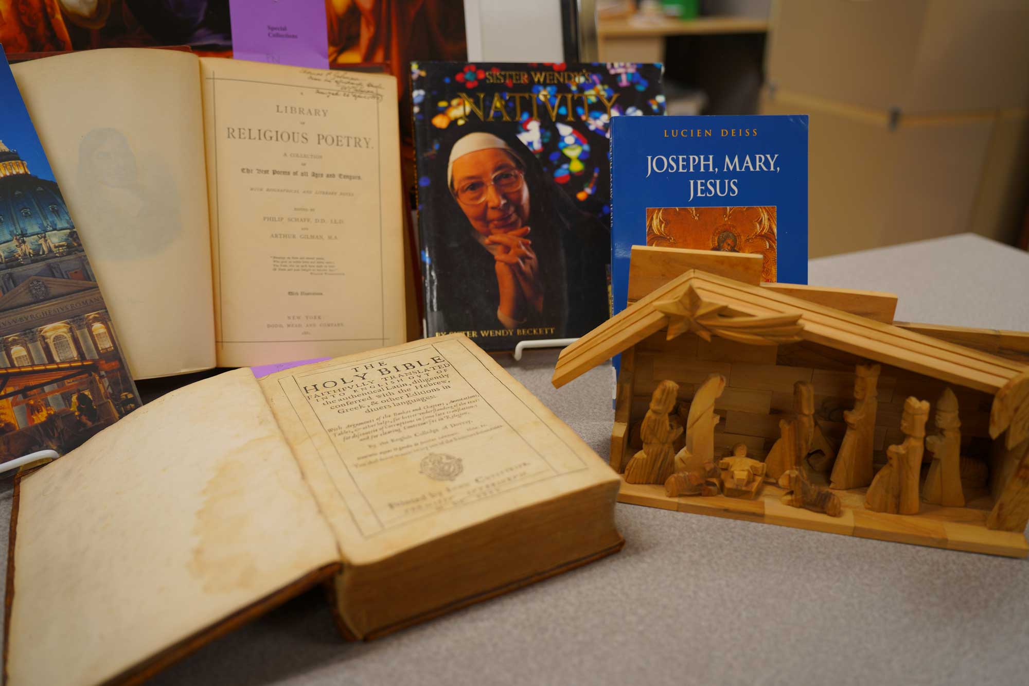 The Holy Family – December Library Display
