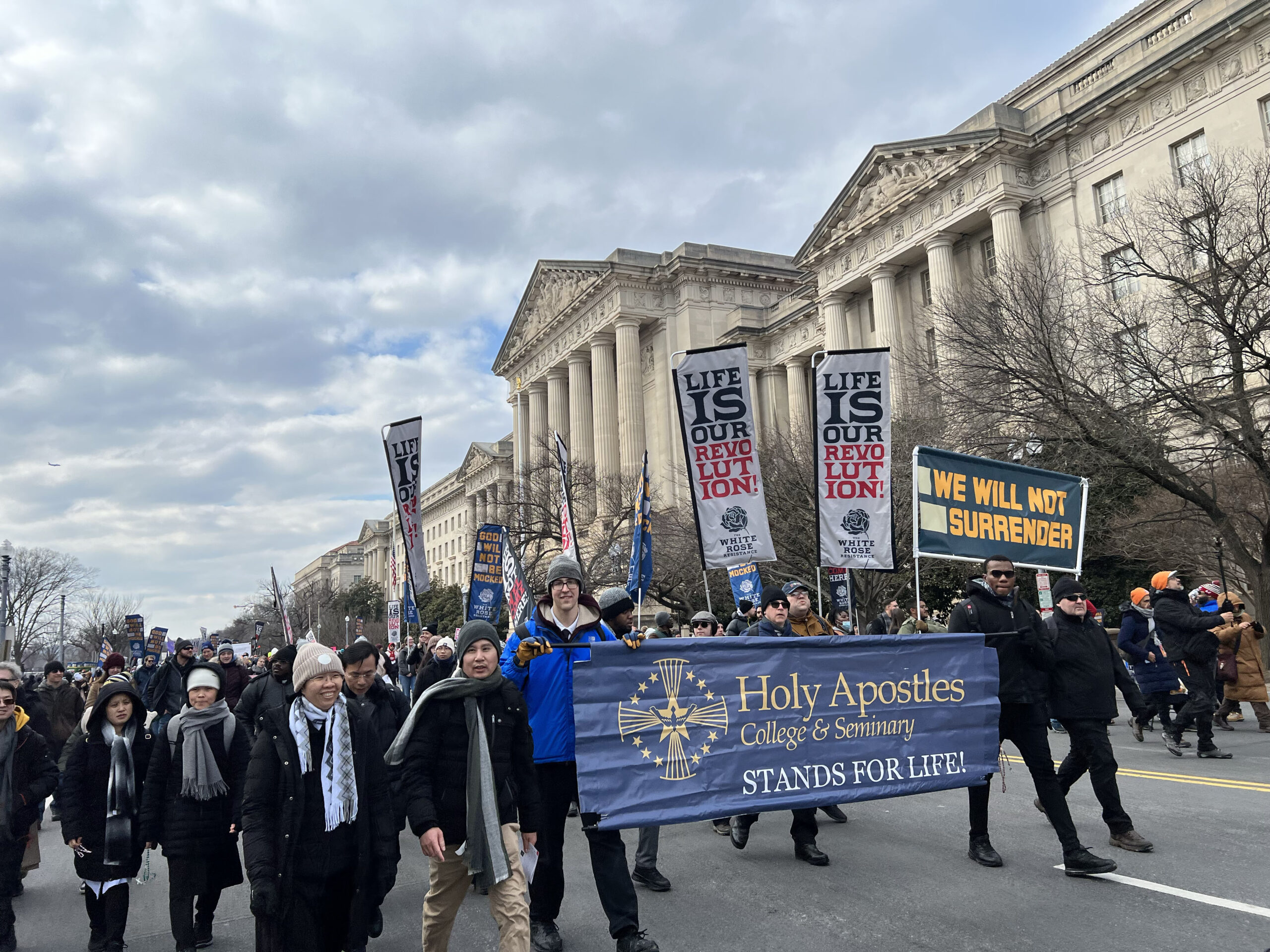 Holy Apostles College and Seminary Proudly Joins the March for Life in Washington, D.C.