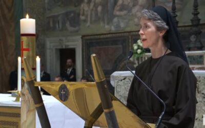 Holy Apostles Alumna Sister Mary Mercy Lee Proclaims First Reading at Pope Leo XIV’s First Mass