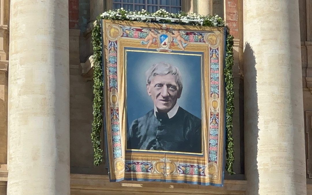 Patrick Reilly Represents Holy Apostles at Proclamation of St. John Henry Newman as Doctor of the Church