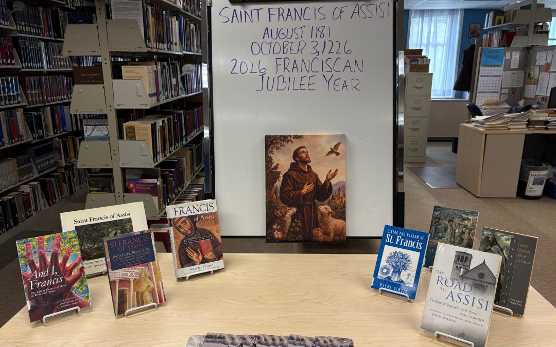 St. Francis of Assisi – October Library Display